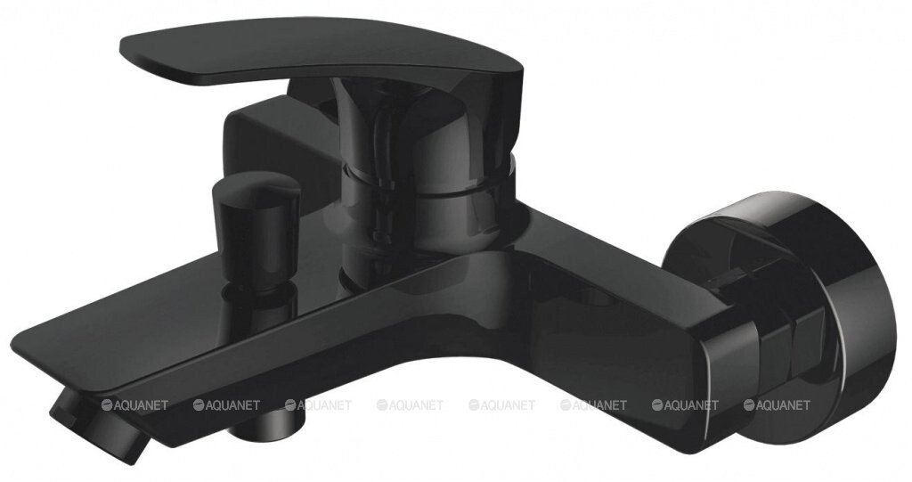 Aquanet Static Black AF330-20B смеситель для ванны черный