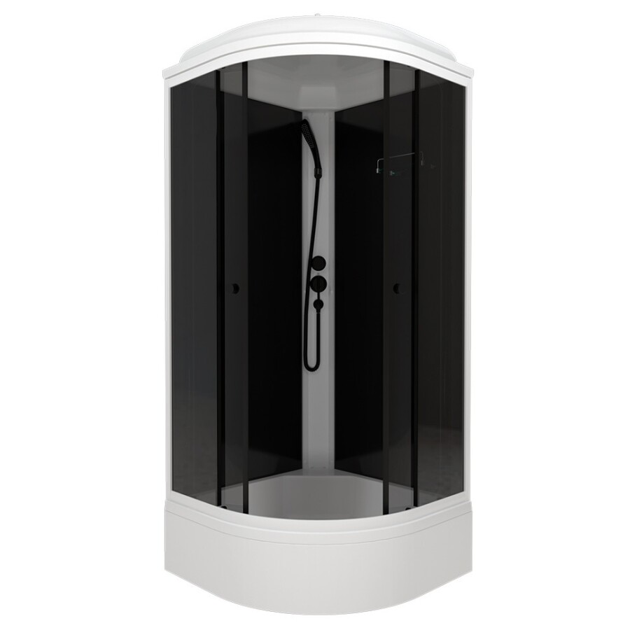 Triton Душевая Кабина Грэй-Блэк 90*90 В Щ0000067303