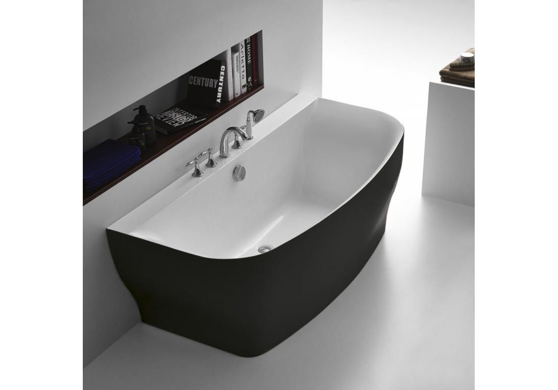BelBagno Nero BB74-NERO 165*78 ванна акриловая прямоугольная