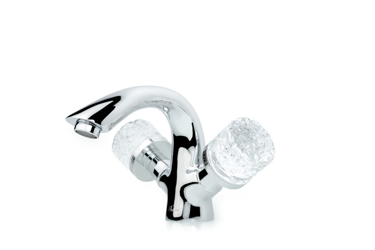 Смеситель для раковины Boheme Crystal Хром 271-CRST