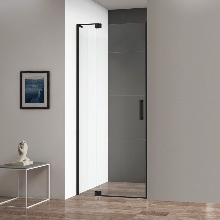 Cezares SLIDER-B-1-80/90-C-NERO душевые двери 90*195