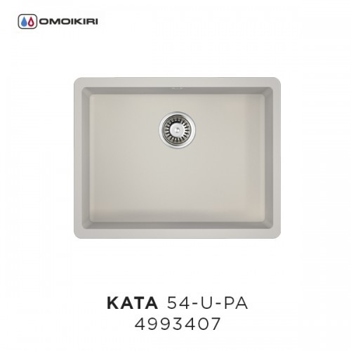 Omoikiri Kata 54-U-PA 4993407 кухонная мойка аrtgranit пастила 54х42 см