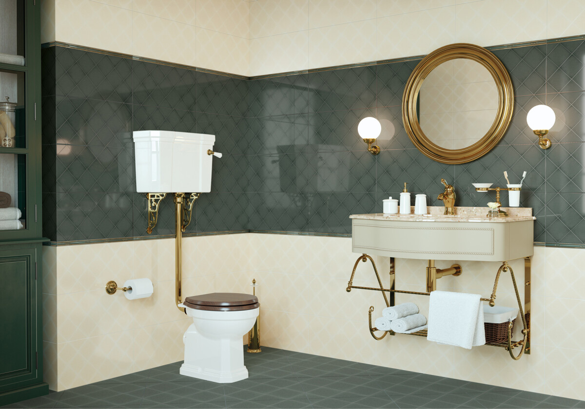 NewTrend Adele Verde бордюр 50*500 BW0ADE24