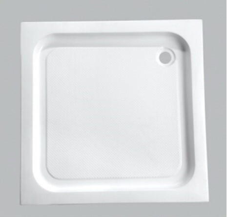 Поддон акриловый ABS02 90х90х15 квадратный (с сифоном) EG230002