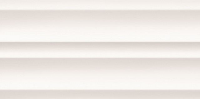 Tubadzin All in White White Stripes 5 60х30 см плитка настенная структурная белая