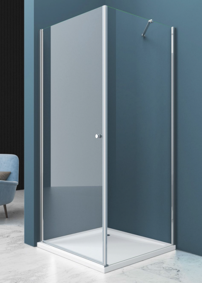 BelBagno душевое ограждение ETNA-AH-1-100/90-C-Cr 100х90х195