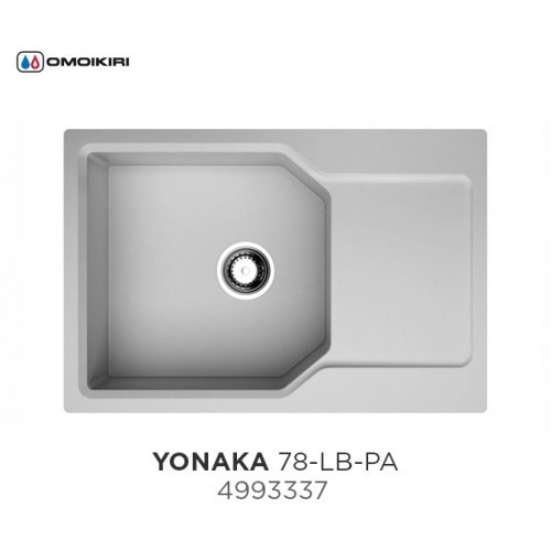 Omoikiri Yonaka 78-PA 4993704 кухонная мойка аrtgranit пастила 78х51 см