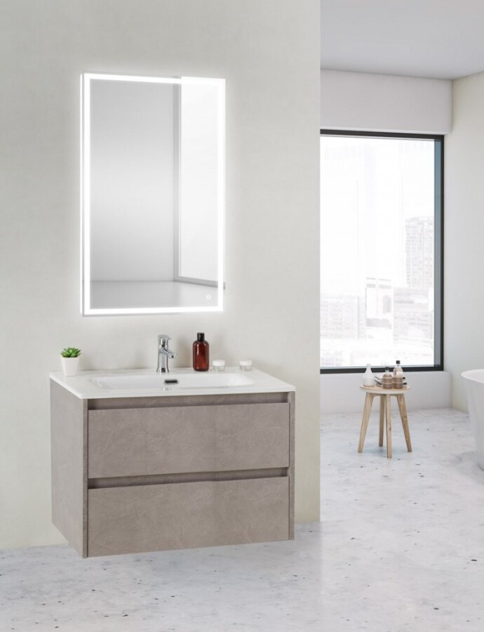 BelBagno Kraft 39-50 см тумба с раковиной KRAFT 39-500/390-2C-SO-PG подвесная