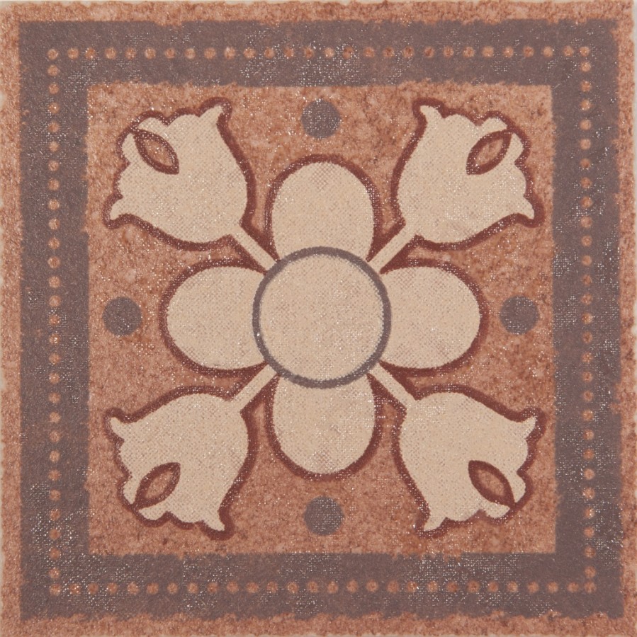 Grasaro Old Stone G-181s t04 вставка напольная декоративная 7х7 см структурная