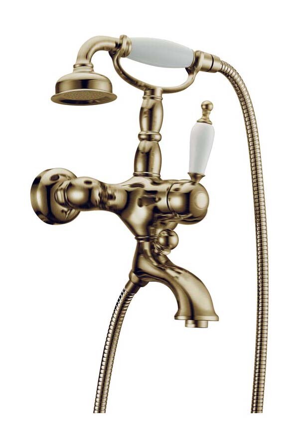 Смеситель для ванны с душевым комплектом Boheme Medici Ripresa Бронза 303