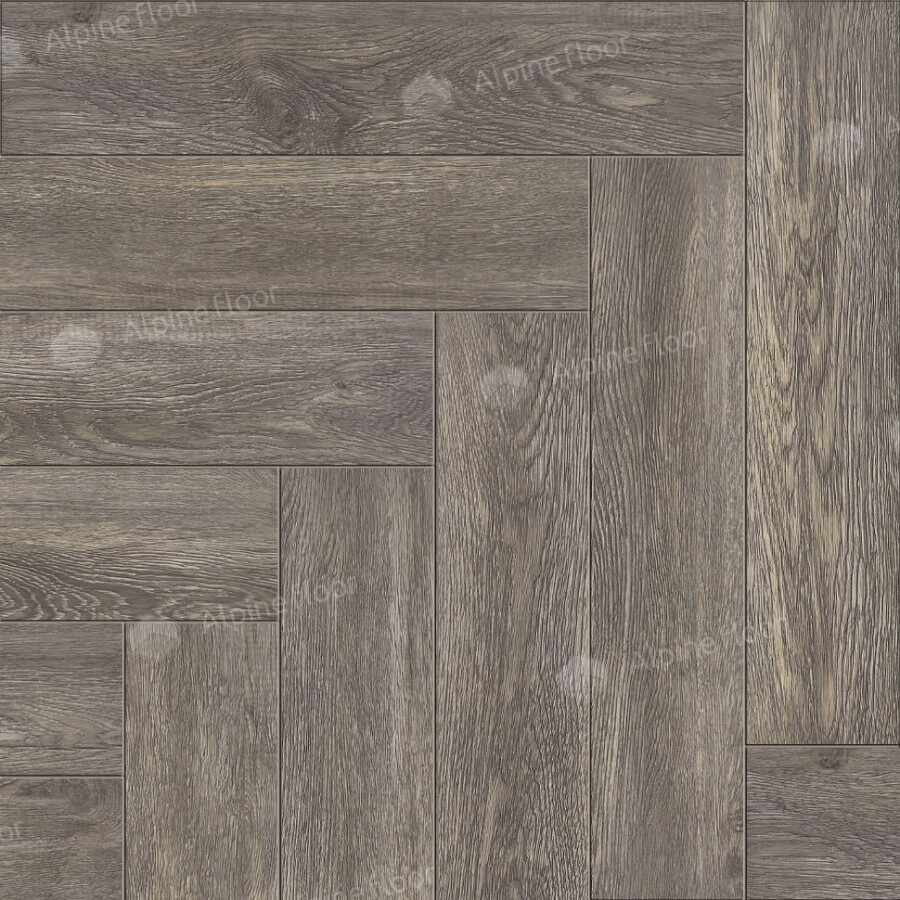 Alpine Floor Parqet LVT Кварцвиниловая плитка Венге Грей ECO 16-8 590 х 118 х 2.5 mm