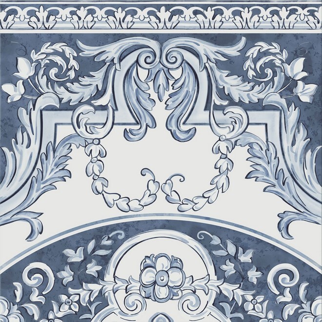 Kerama Marazzi HGD/A511/SG9174 Алмаш продолжение угла cиний 30х30 декор