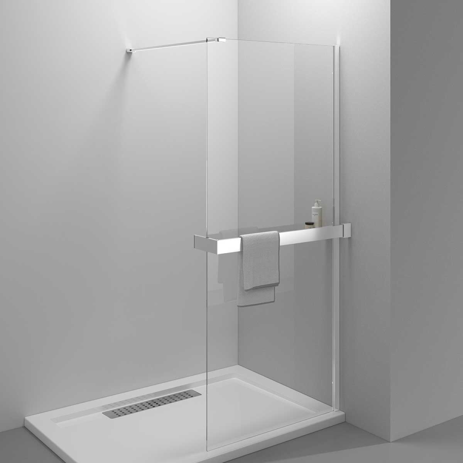 Vincea Walk-In душевая перегородка 80 см хром VSW-4HR800CL