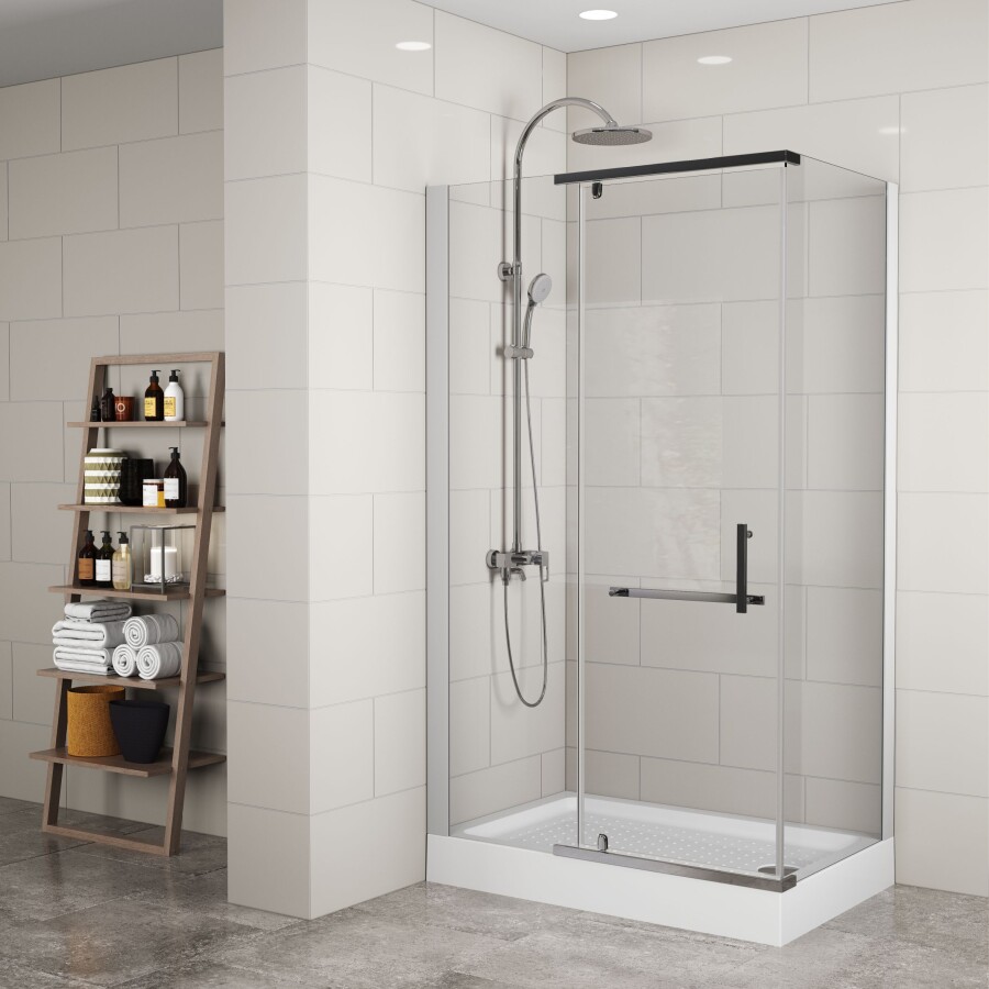Душевое ограждение без поддона Arena Square 120*90 (с дугами и аксессуарами) производство УТ000093619