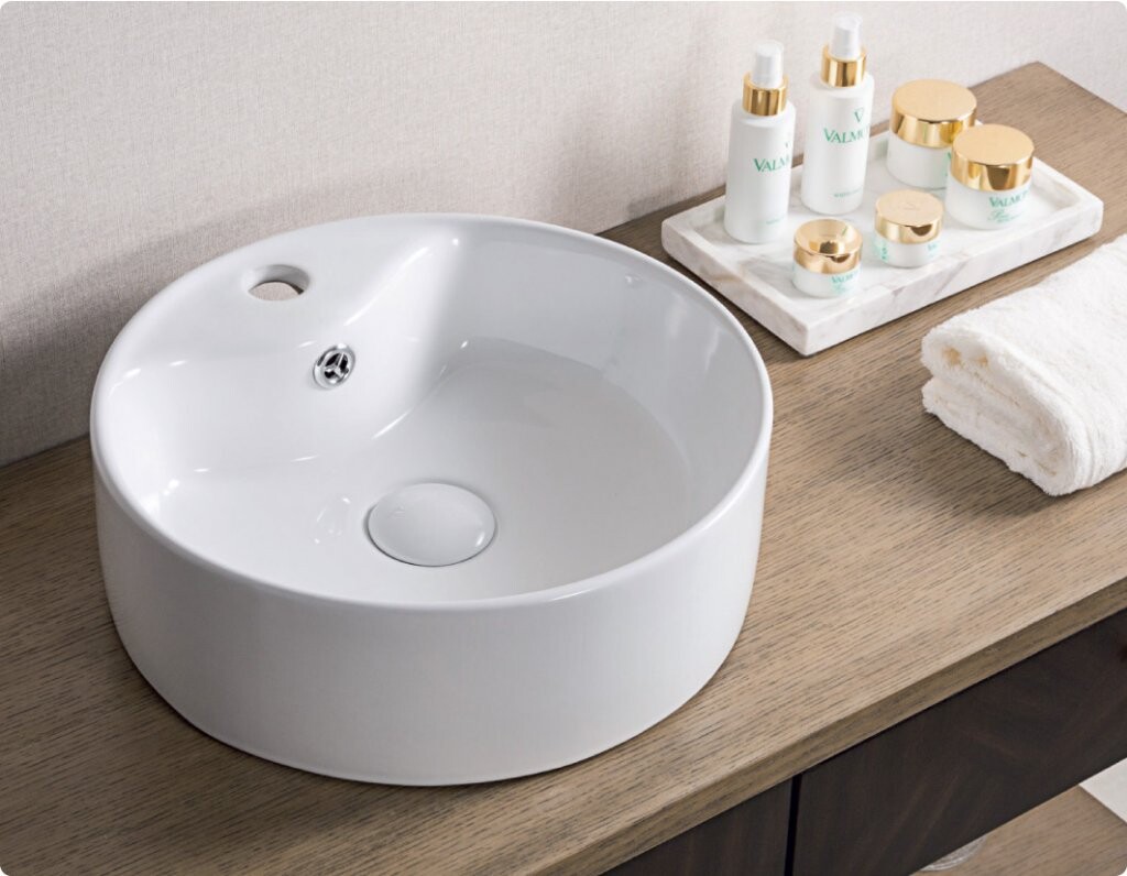 BelBagno BB1400 раковина накладная 37 см белая