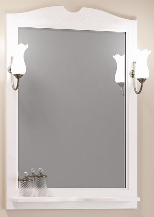 Opadiris Клио зеркало со светильниками 70 см беленый бук 001220