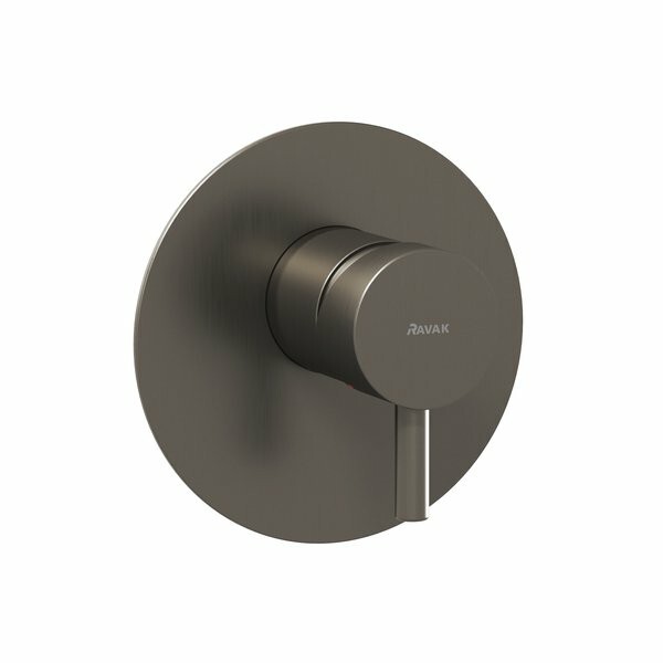 Ravak Espirit Смеситель для душа встраиваемый 1 потребитель графит матовый X070322
