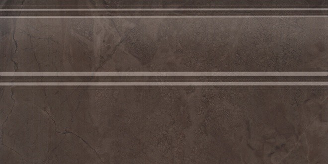 Kerama Marazzi Версаль коричневый обрезной FMA017R плинтус 30x15 см