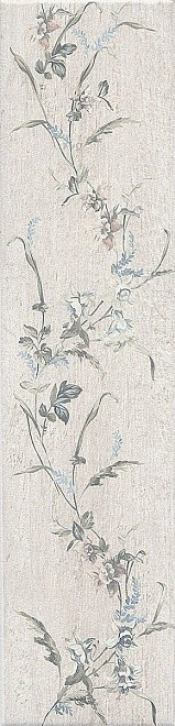 Kerama Marazzi Кантри Шик SG401600N белый декорированный керамогранит 9,9x40,2 см