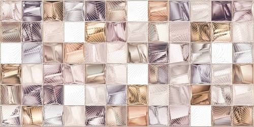 Уралкерамика Asti 25х50 см плитка настенная мозайка