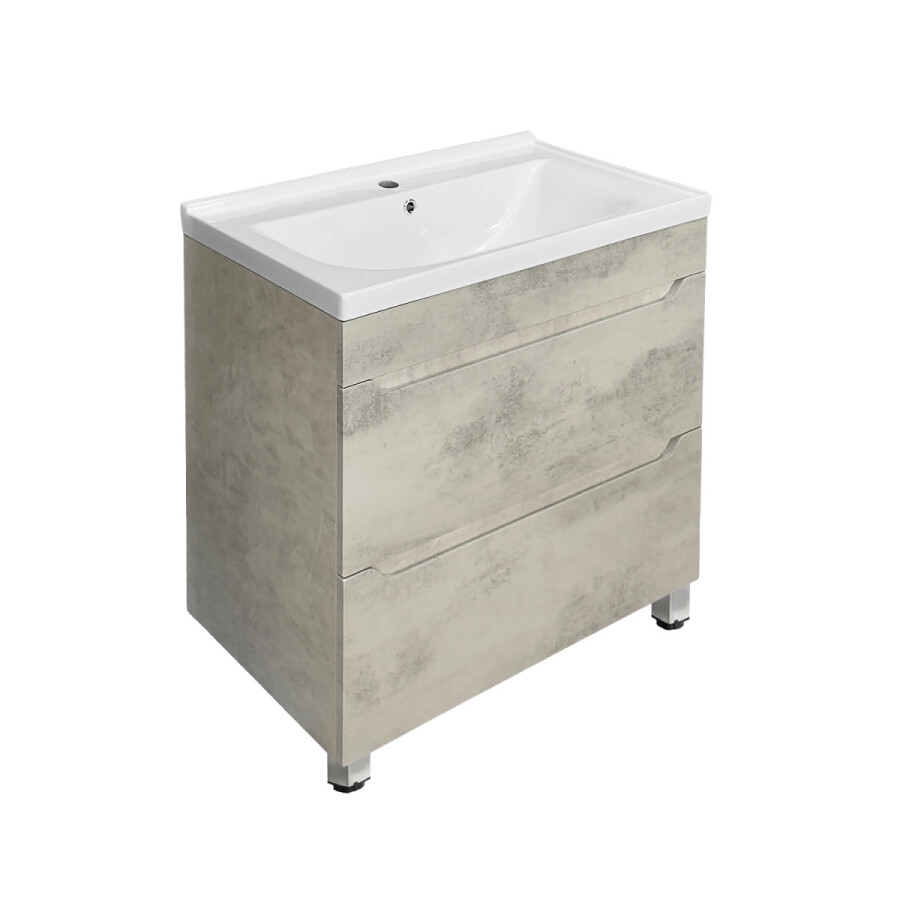 Комплект Azario Тумба Florena 80 с раковиной Monte Neo 80 CS00105571
