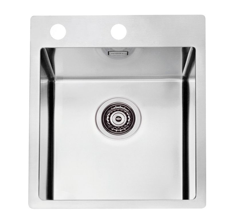 Мойка Alveus Pure 10 1103607 нержавеющая сталь satin 40.5x52.5 см