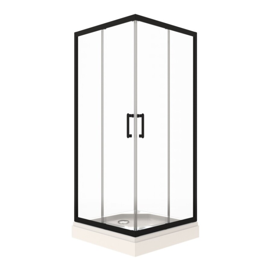 Triton pro Душевое Ограждение Фикс-Блэк 90х90 Щ0000077398