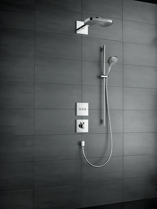 Верхний душ с держателем Hansgrohe 26468400 Raindance Select