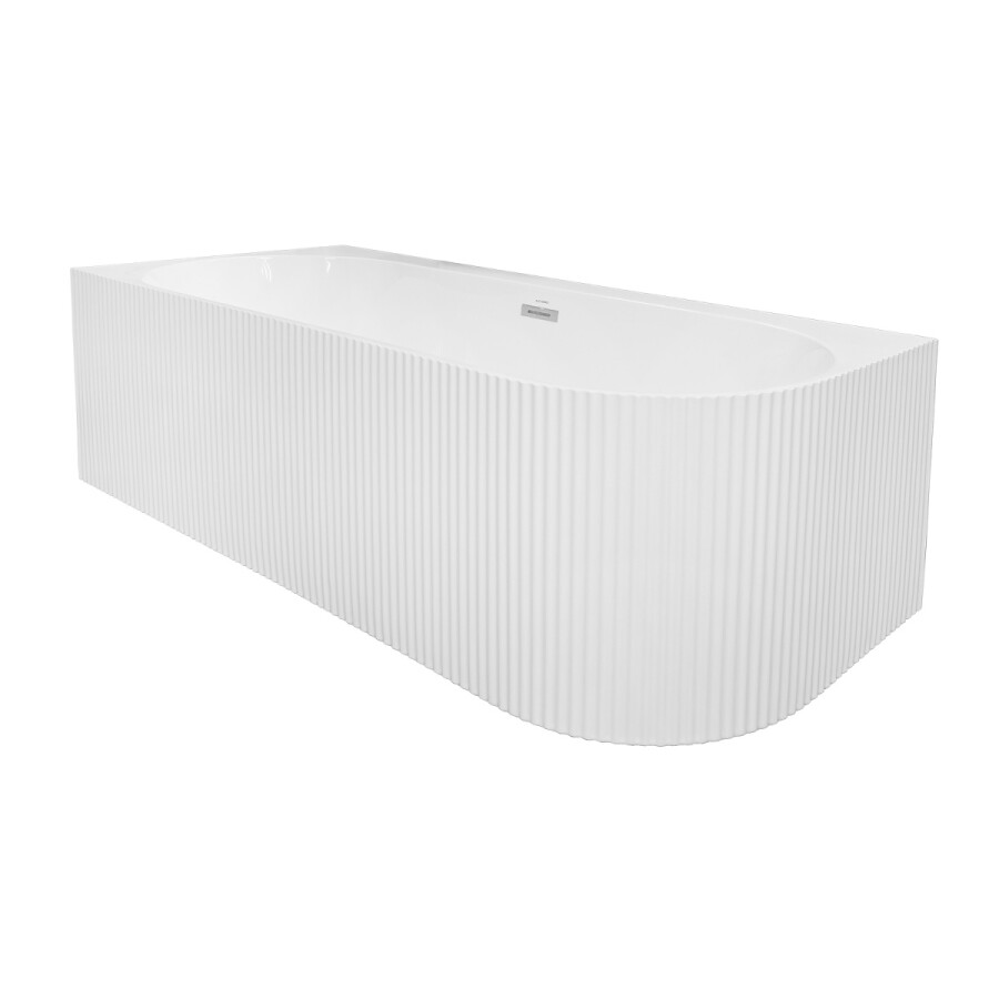 Ванна акриловая Azario Lago Blanco 1700х750х580 пристенная, левая, в комплекте с сифоном и металлической рамой AZ-6724-1CL 17075