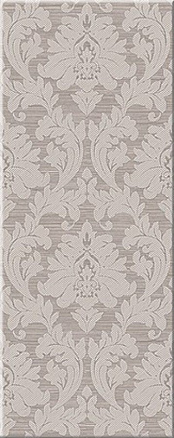 Azori chateau MOCCA 20х50см плитка настенная серая глянцевая