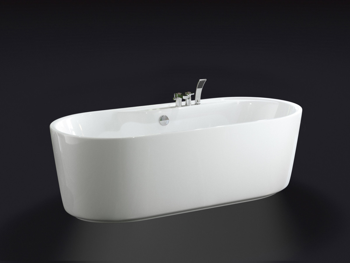 BelBagno BB14-K 178*84 ванна акриловая овальная
