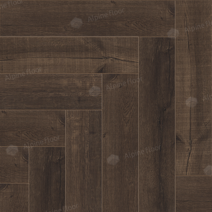 Alpine Floor Parquet Light SPC ламинат Дуб Альферац ECO 13-22AB-R 600 х 125 х 4мм
