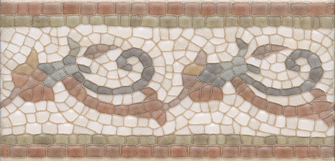 Kerama Marazzi Виченца 15х7 см бордюр настенный бежевый матовый HGD\A100\17000