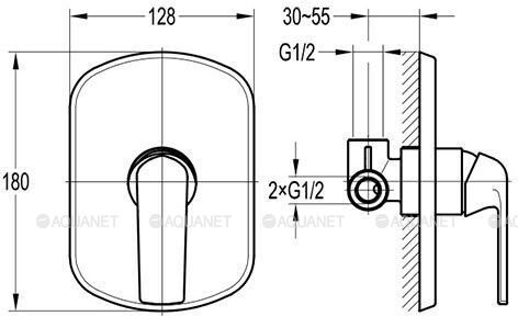 Cezares Globo F-DIM-01 смеситель для душа хром
