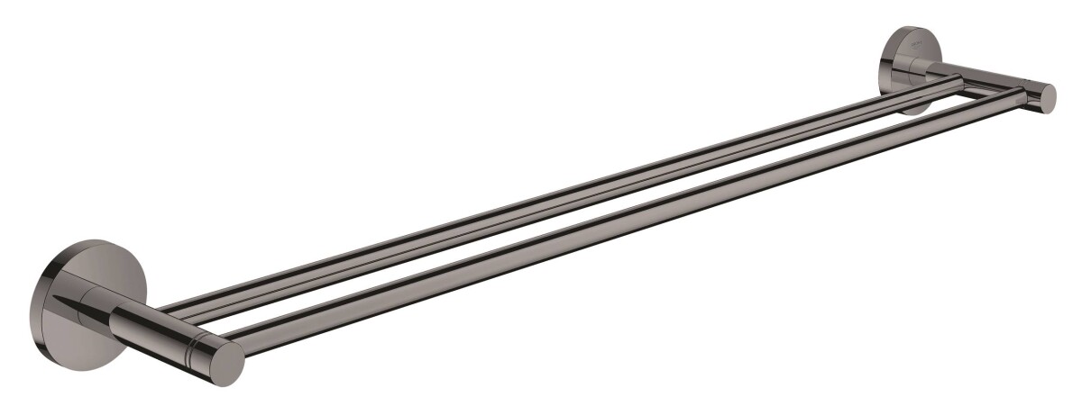 Grohe Essentials 40802A01 полотенцедержатель тёмный графит глянец