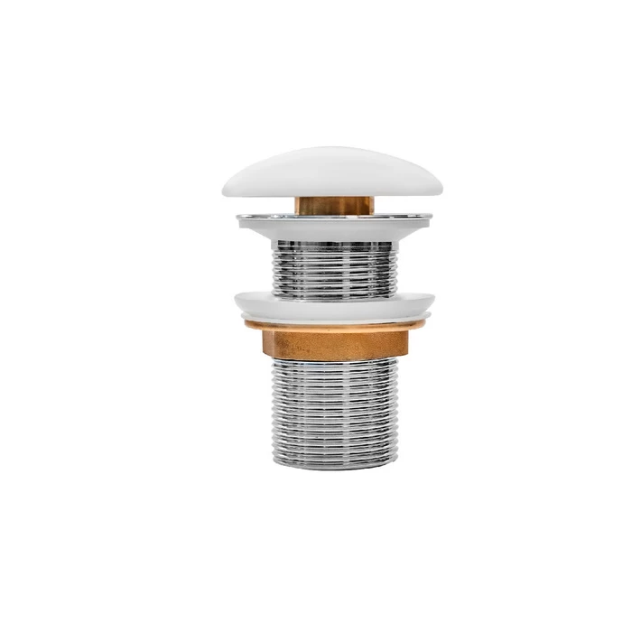 Iddis Optima Home донный клапан белый матовый без перелива OPHWM00i88