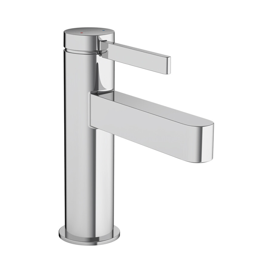 Hansgrohe Finoris Смеситель для раковины 100 со сливным клапаном Push-Open хром 76010000