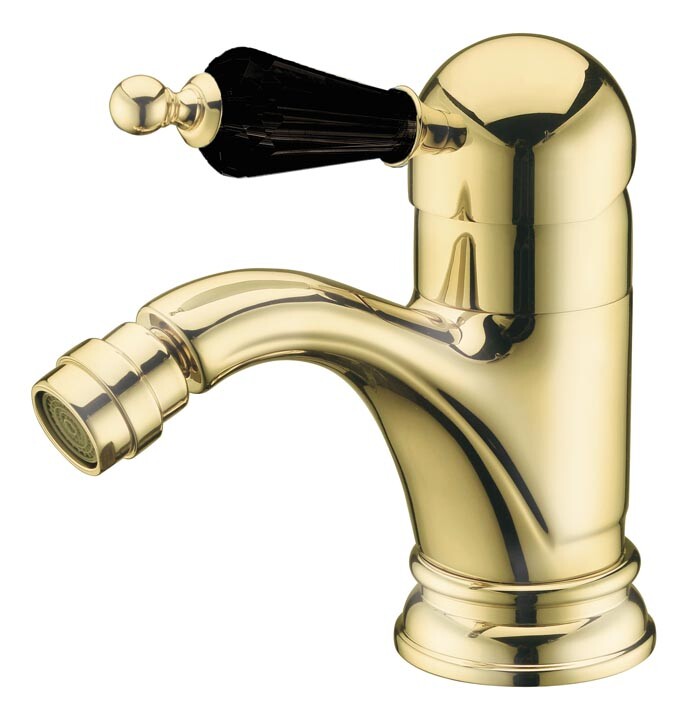 Смеситель для биде Boheme Tradizionale Nero Золото Черная керамика 256