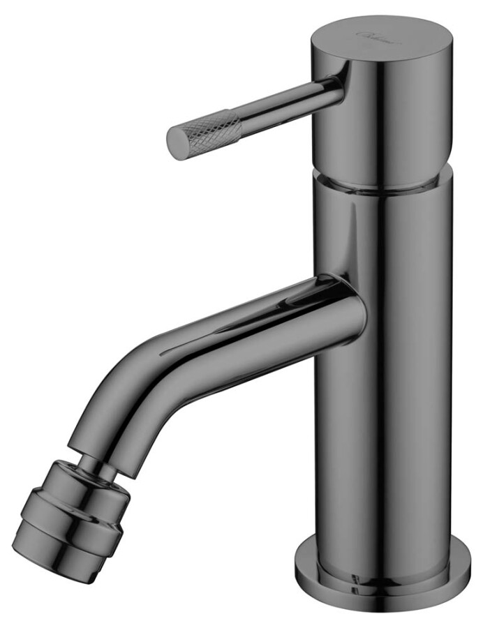 Смеситель для биде Boheme Uno Shine Gun Metall 466-SGM