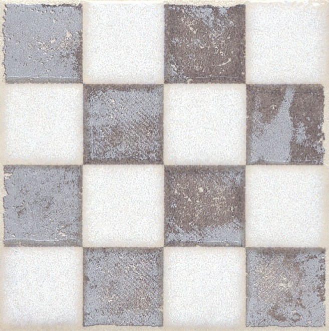 Kerama Marazzi Амальфи 10х10 см вставка напольная орнамент коричневая 4 STG\A404\1266