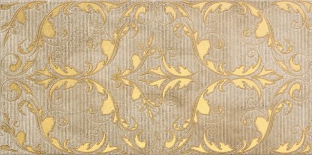 Tubadzin Lavish Brown 22x45 см декор настенный коричневый