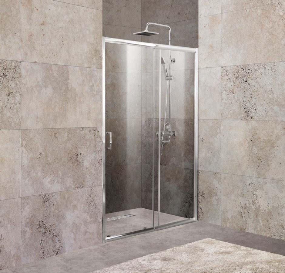BelBagno UNIQUE-BF-1-120/135-C-Cr Душевые двери 120*190
