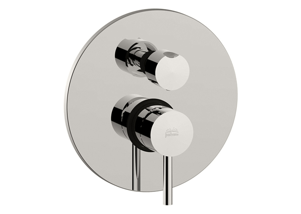 Paffoni Light LIG018NKN смеситель для ванны никель