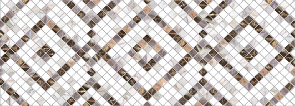 Уралкерамика Stella 15х40 см плитка настенная мозайка ромб