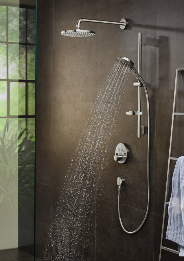 Hansgrohe 27607000 Raindance S Верхний душ 240 1jet PowderRain с держателем
