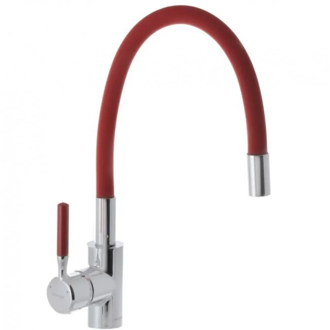 Mixxus Premium RIO 011 красный смеситель для кухни