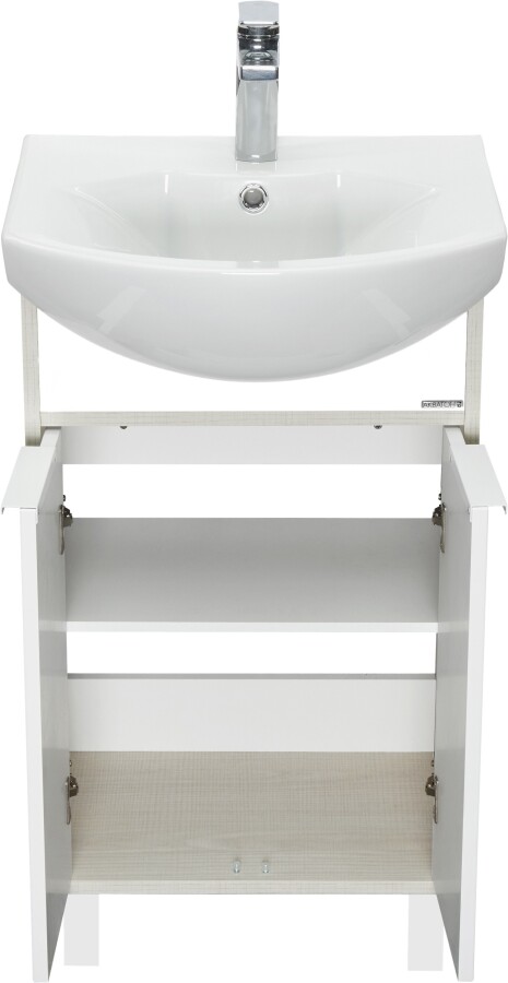 1A2124K1RIB90 Набор: Акватон Рико 50 см тумба с раковиной напольная 1A2124K1RIB90