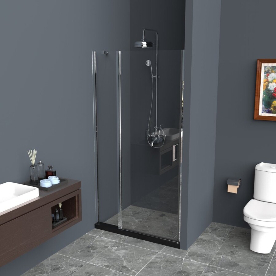 BelBagno душевая дверь UNO-B-12-30+70-C-Cr 100х190
