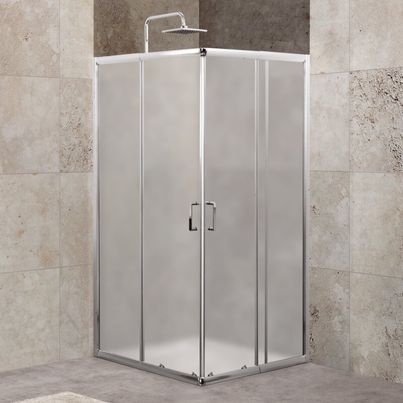 BelBagno Unique душевой уголок 75х90 см, матовый, хром UNIQUE-A-2-75/90-M-Cr