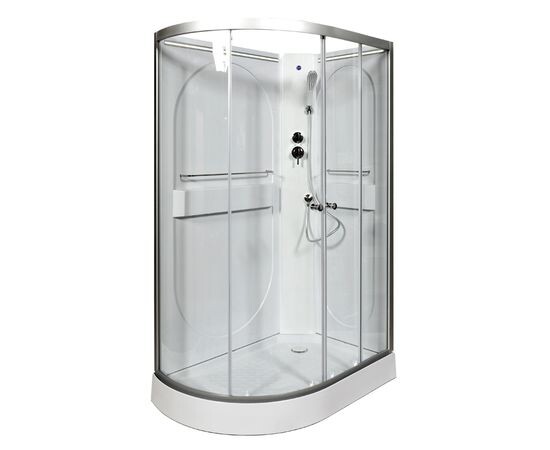 Deto душевая кабина 120х80 L602RNLED без крыши